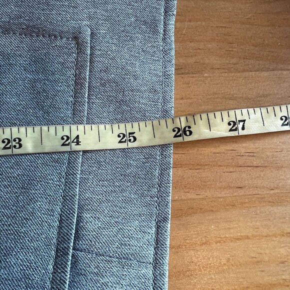 Le Suit Womens Plus Single Breasted Blazer Jacket Size 16 Gray Polyester - Picture 11 of 12